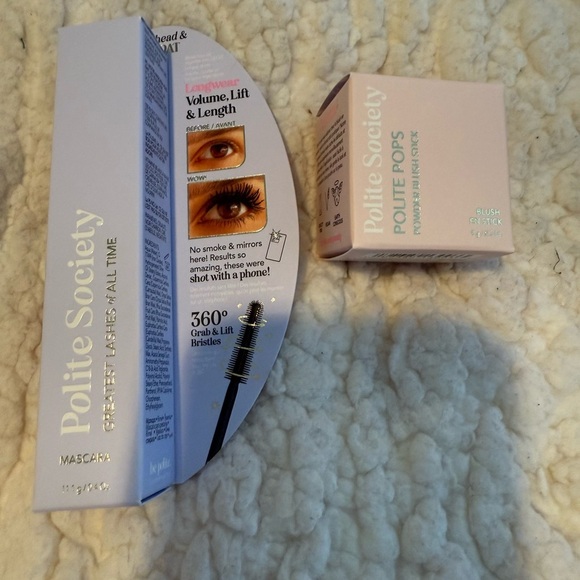 Polite Society Mascara and Blush Bundle New - Picture 1 of 12